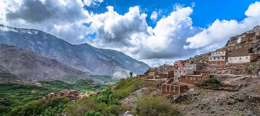 Marrakech: Atlas Adventure, Hike, Camel Ride &desert & lunch - Arriving in Imlil at 1,750 Meters