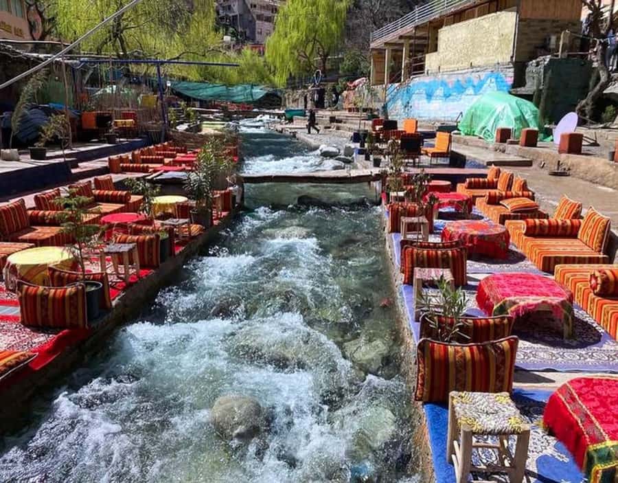 Marrakech: ourika valley lunch & guided hike to waterfalls - Reaching Setti Fatma and starting the walk