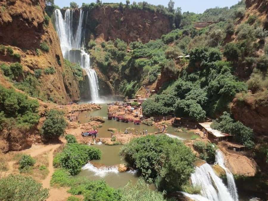 Marrakesh: Ouzoud Waterfalls Trip with Hike & Boat Option - Monkeys, photos, and spending wisely