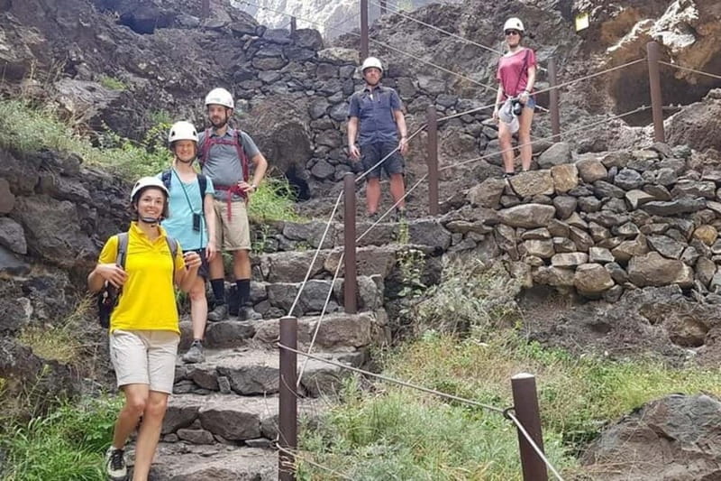 MASCA GORGE Trail: Guided Hike - Returning to Santiago del Teide