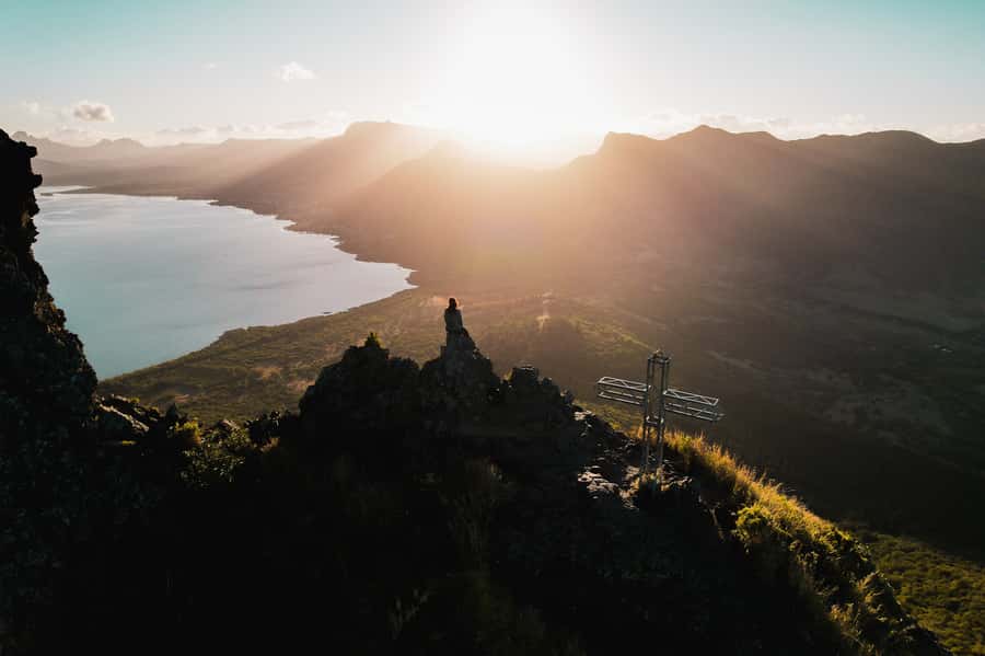 Mauritius: Le Morne Mountain Guided Sunrise Hike and Climb - The forest approach and the first steady climb