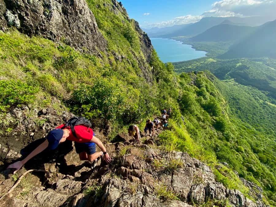 Mauritius: Le Morne Mountain UNESCO Eco Hike - Reaching the summit V