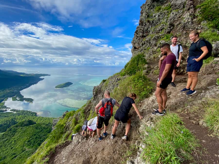 Mauritius: Le Morne Mountain UNESCO Eco Hike - Photos, rest stops, and the return trip