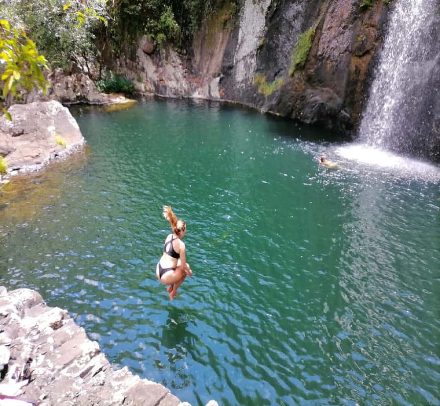Mauritius: Tamarind Falls Guided Hike with Swim and Lunch - The Fifth Waterfall and Its Optional Five-Meter Jump