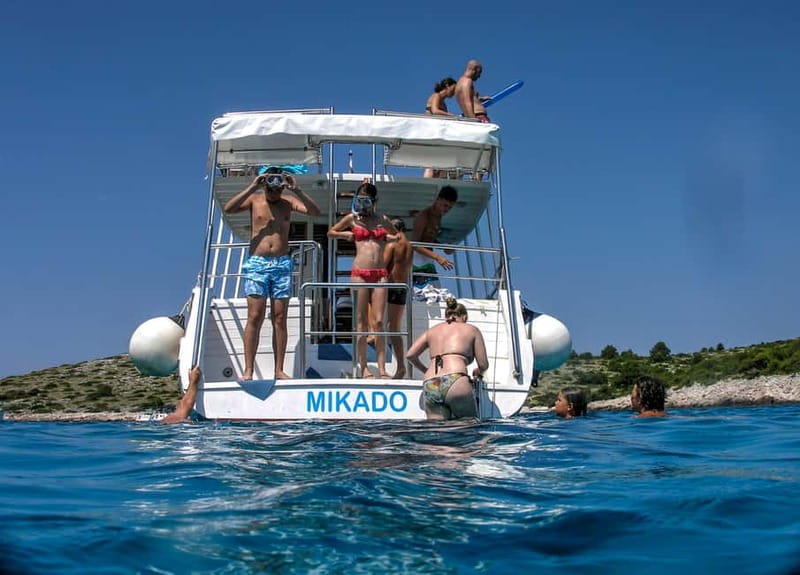 Mikado Kornati Excursion with snorkeling and hiking stops - The boat ride back is part of the experience