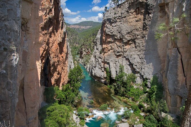 Montanejos Hiking Tour & Thermal Pools from Valencia - The Montanejos hike: cliffs, pine trees, and river views