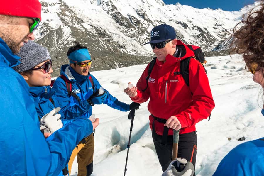 Mount Cook: 3-Hour Tasman Glacier Helicopter Ride and Hike - Walking through a glacier that keeps changing