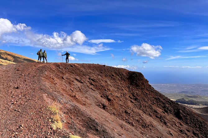 Mount Etna Adventurous Hiking Tour with Equipment - Walking into the Valle del Bove