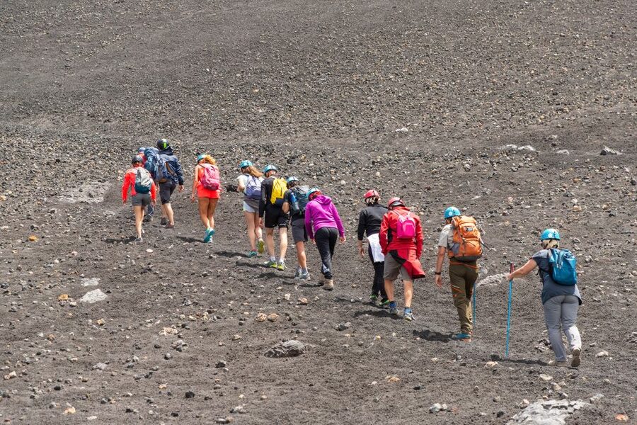 Mount Etna: Summit Guided Hiking Tour up to 3,400 m - Starting at Rifugio Sapienza