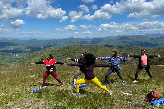 Mountaintop Yoga & Meditation Hike in Asheville - Bearwallow Mountain turns a short hike into a full morning