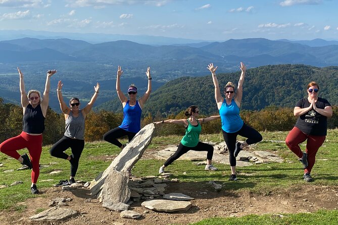 Mountaintop Yoga & Meditation Hike in Asheville - Weather and cancellation details matter here