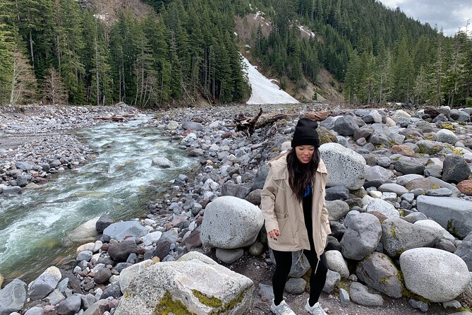 Mt. Rainier highlights - old forest, falls and glaciers - Snowshoeing from November through June