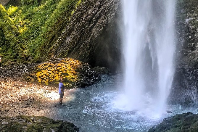Multnomah Falls and Columbia River Gorge Half-Day Hiking Tour - Latourell Falls shows off the Gorge’s geology