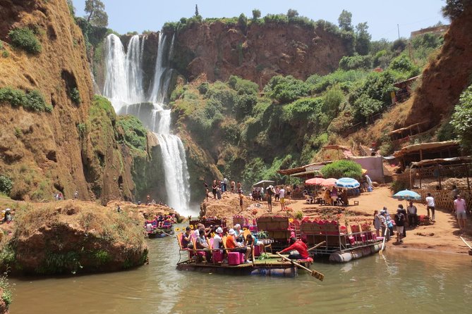 Ouzoud Waterfalls Guided Hike and Boat Trip from Marrakech - Lunch beside the water