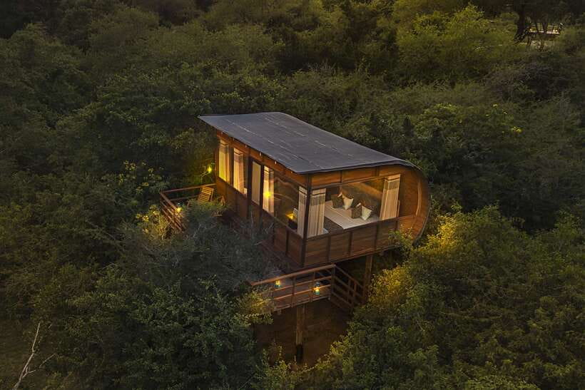 Overnight Treehouse Safari at Yala National Park - Arriving at Leopard Nest and settling into the treehouse