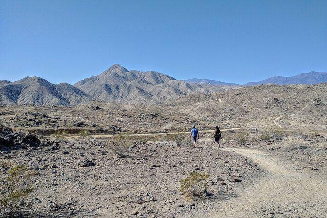 Palm Springs Hike to an Oasis and Amazing Desert Views - The climb: rocks, loose dirt, and wide views