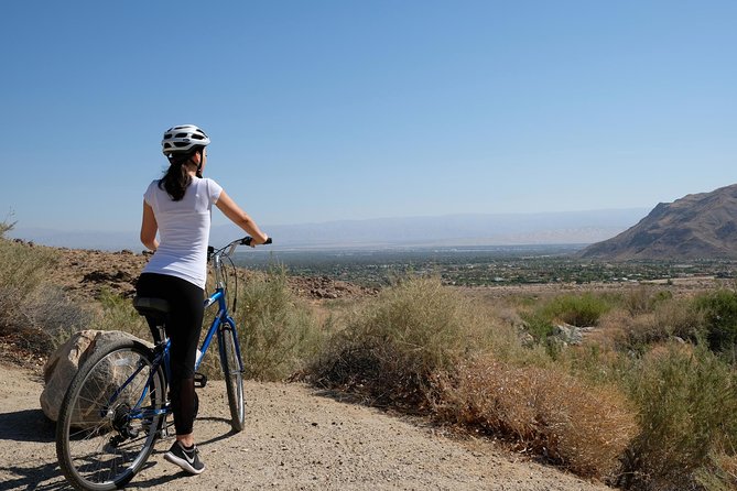 Palm Springs Indian Canyons Bike and Hike - The uphill ride into Indian Canyons