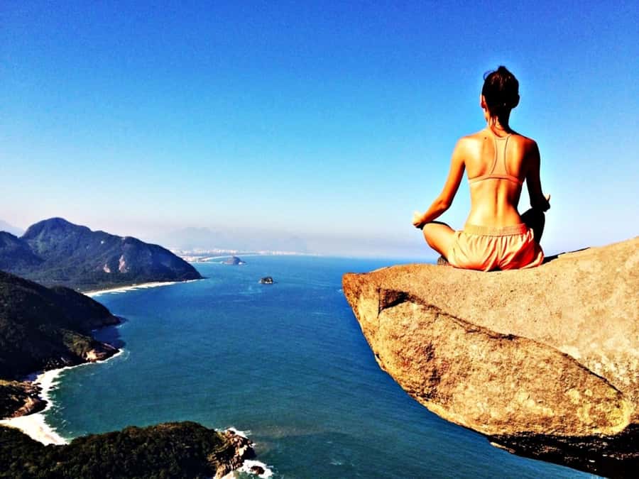 Pedra do Telégrafo Hike and Beach Full-Day Tour - The uphill route from Guaratiba Beach