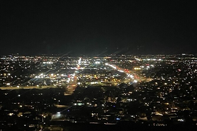 Phoenix Mountains Preserve Night Glow Hike - Reaching the high point above Phoenix