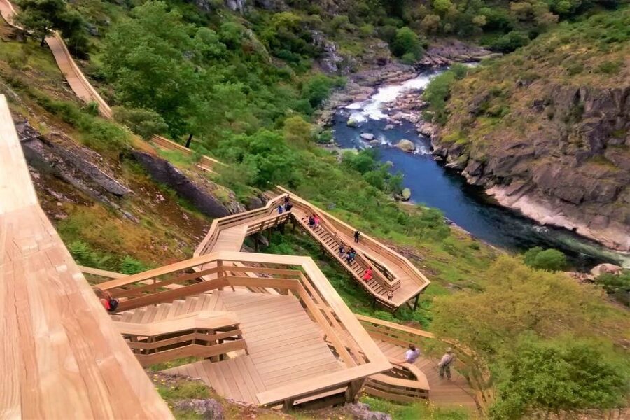 Porto: Paiva Walkways and Suspension Bridge Hike with Lunch - A well-earned lunch in Arouca