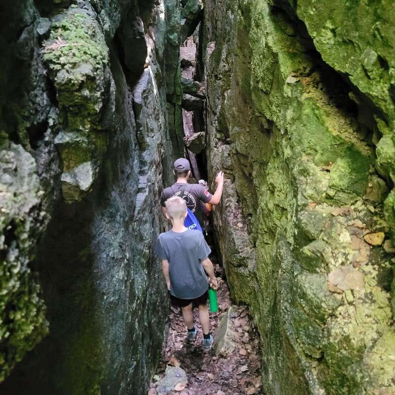 Private Nottawasaga Bluffs Caves Hike - Creemore/Collingwood - A private route above the Niagara Escarpment