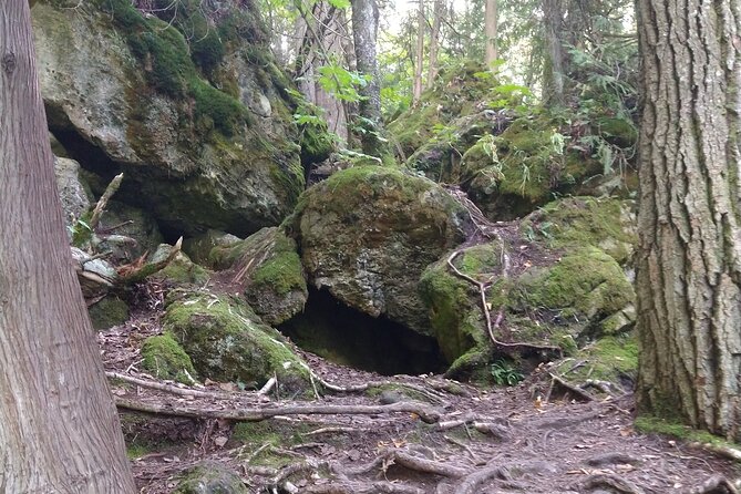 Private Singhampton Caves Hiking Tour, Collingwood/Blue Mountain - Singhampton Caves compared with Nottawasaga Bluffs