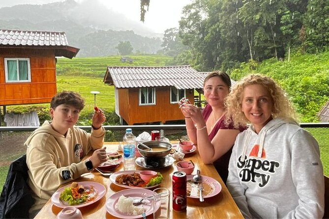 Private Tour to Doi Inthanon including Twins Pagodas and Hiking - Wachirathan Falls brings the water and noise