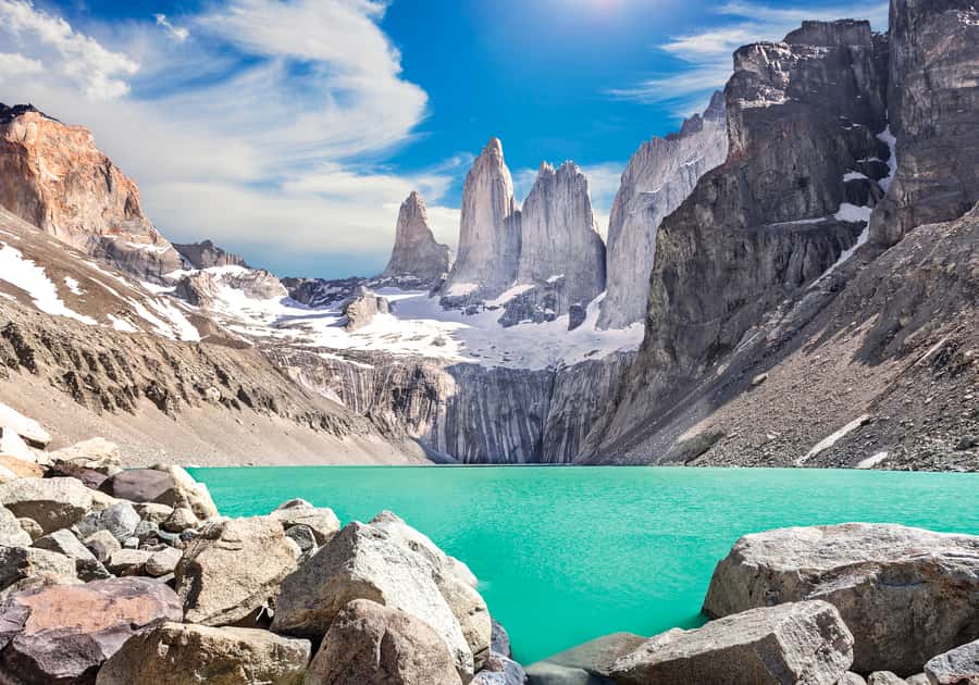 Puerto Natales: Base of the Towers Day Hike - The hard climb to the Base of the Towers