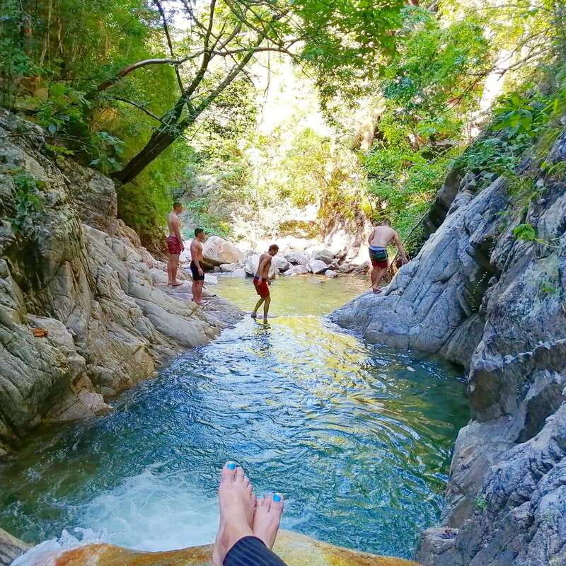 Puerto Vallarta: 4-Hour Jungle Hike and Waterfall Swim - The optional second waterfall and bay lookout