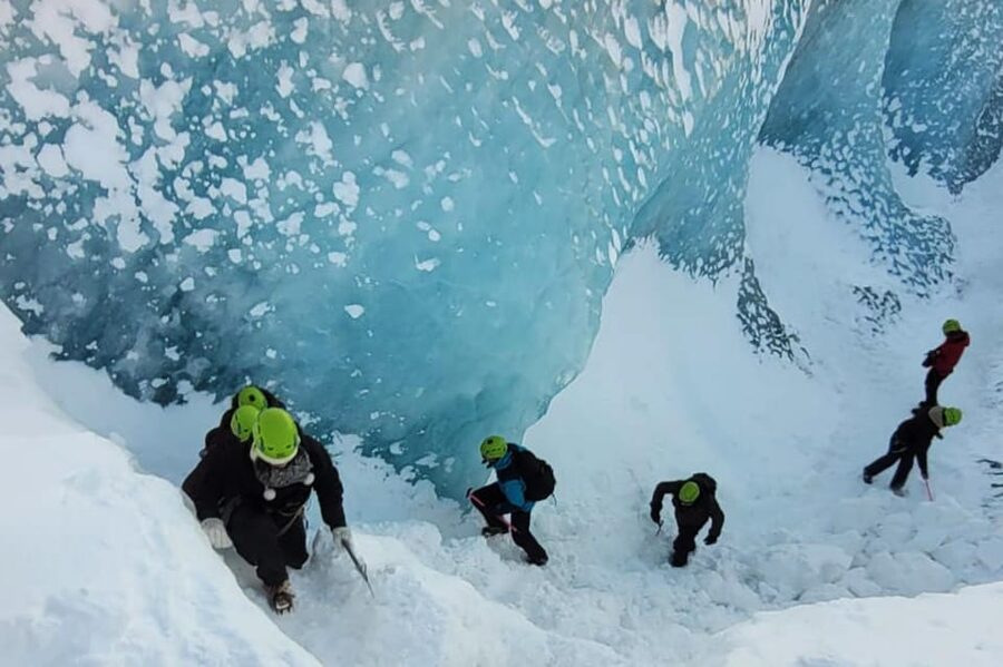 Reykjavik: Glacier Hike, Waterfalls and Black Sand Beach - The Sólheimajökull glacier hike