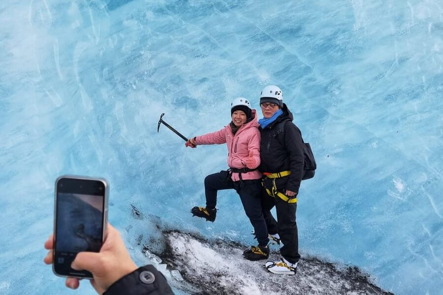 Reykjavik: Glacier Hike, Waterfalls and Black Sand Beach - Seljalandsfoss offers a different view