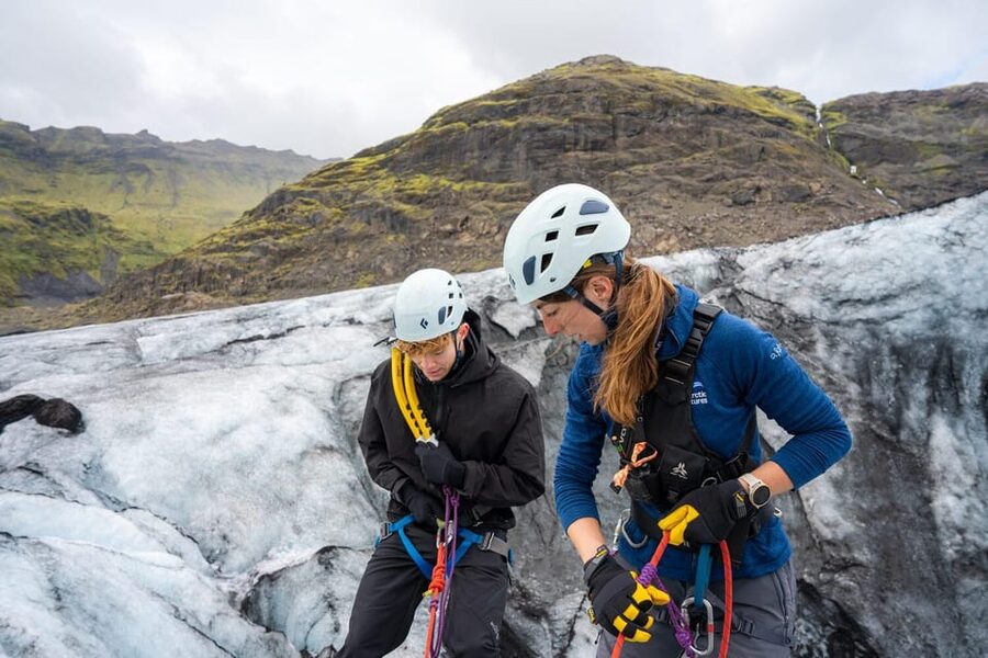 Reykjavík: Sólheimajökull Glacier Hike & Ice Climbing Intro - Seljalandsfoss: a wet first stop
