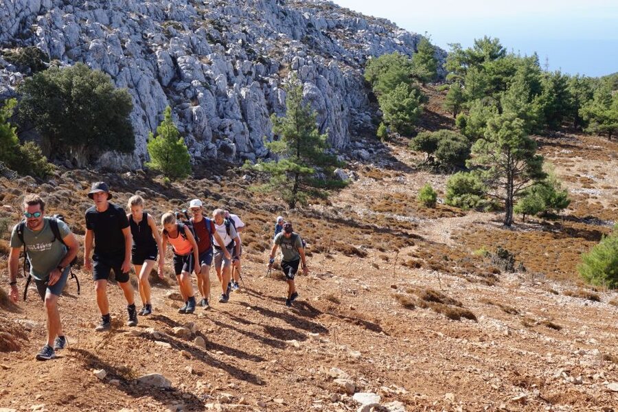 Rhodes: Hiking Tour to the Summit of Akramitis with Photos - Guides, group size, and the pace of the day