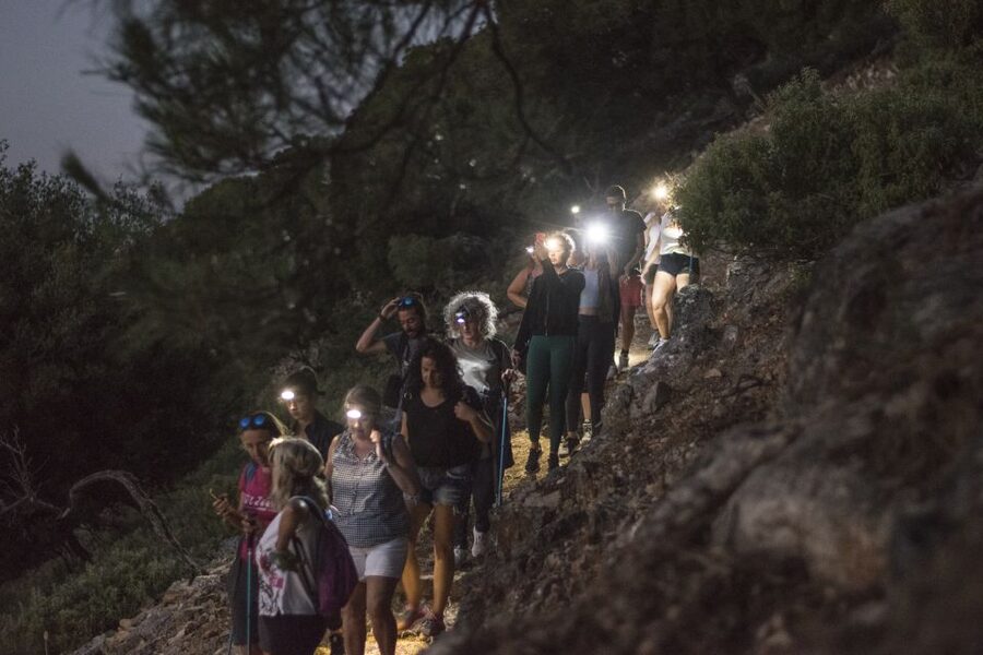 Rhodes: Profitis Ilias Guided Sunset Hike - The sunset stop on Profitis Ilias
