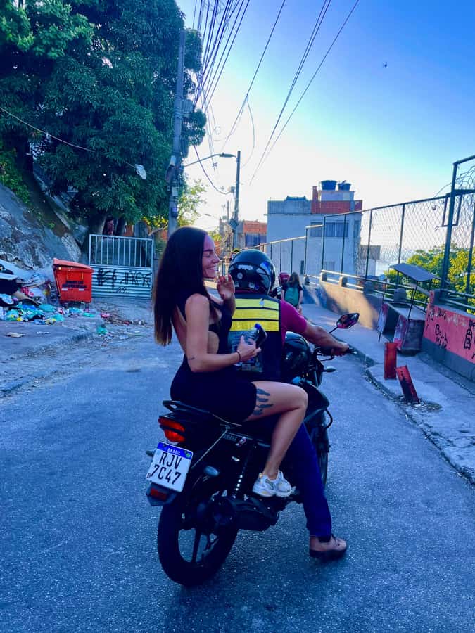 Rio de Janeiro: Dois Irmãos Peak Sunrise, Day or Sunset Hike - The moto-taxi ride adds a jolt of Rio