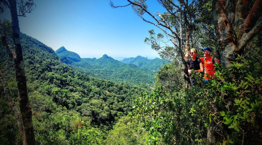Rio de Janeiro: Tijuca Forest Challenge Hike Full-Day Trip - The quiet second half: ruins, grotto, and Bat Cave