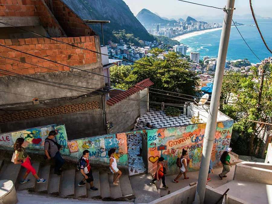 Rio de Janeiro: Vidigal Favela Tour and Two Brothers Hike - Walking through Vidigal with a local guide