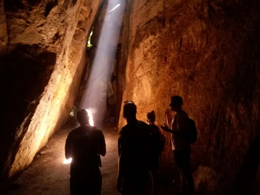 Rio: Tijuca Forest Small Group Hike to Caves and Waterfalls - Inside Morcego’s Grotto, Brazil’s largest gneiss cave
