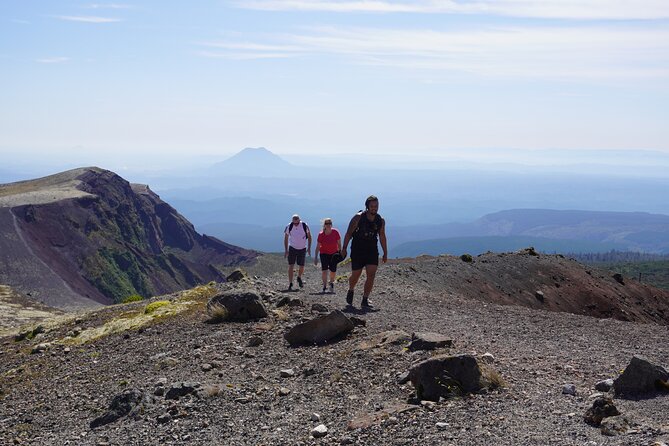 Rotorua Hiking: Mt Tarawera Guided Volcanic Crater Experience - From Rotorua to the mountain by 4WD