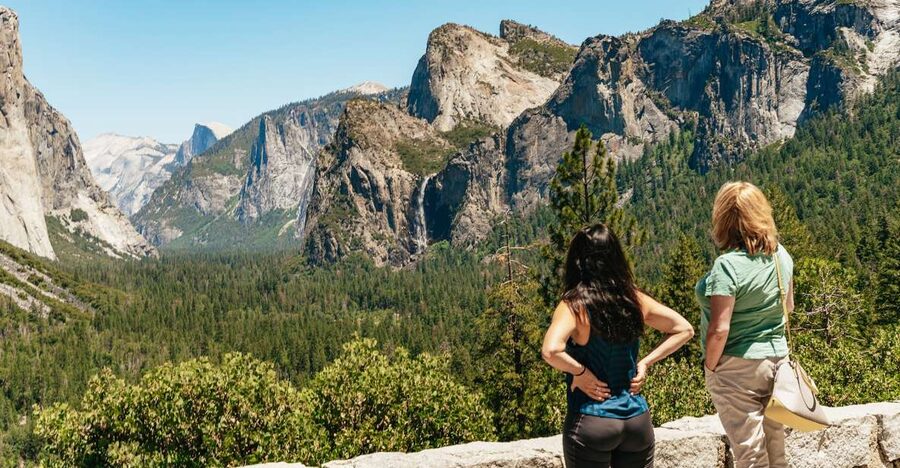 San Francisco: Yosemite National Park & Giant Sequoias Hike - Tunnel View gives you the big picture