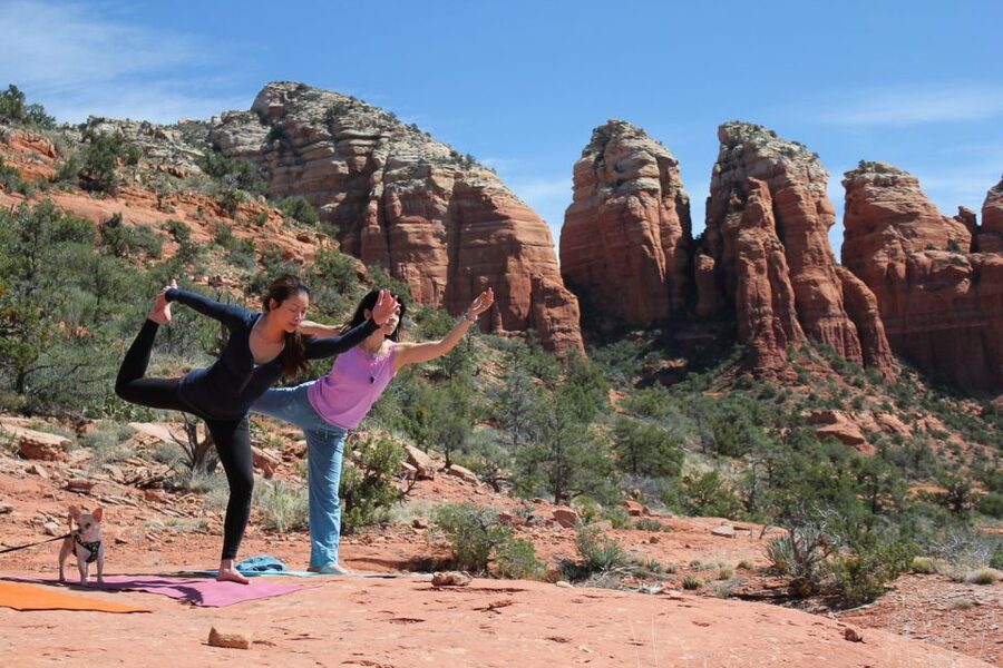 Sedona: Vortex Yoga Hiking Half-Day - Forest Service access and the value of the setting