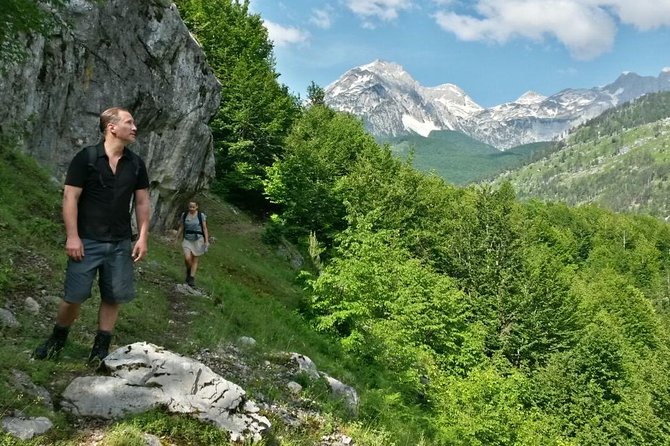 Semi-Private Hiking Tour; Theth, Valbona & Koman Lake in 3 Days - Day one: Qafa e Thores and the Blue Eye of Theth