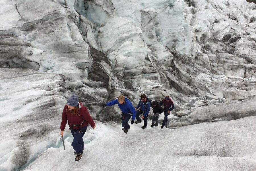 Skaftafell: Extra-Small Group Glacier Hike - The Guide Makes the Difference