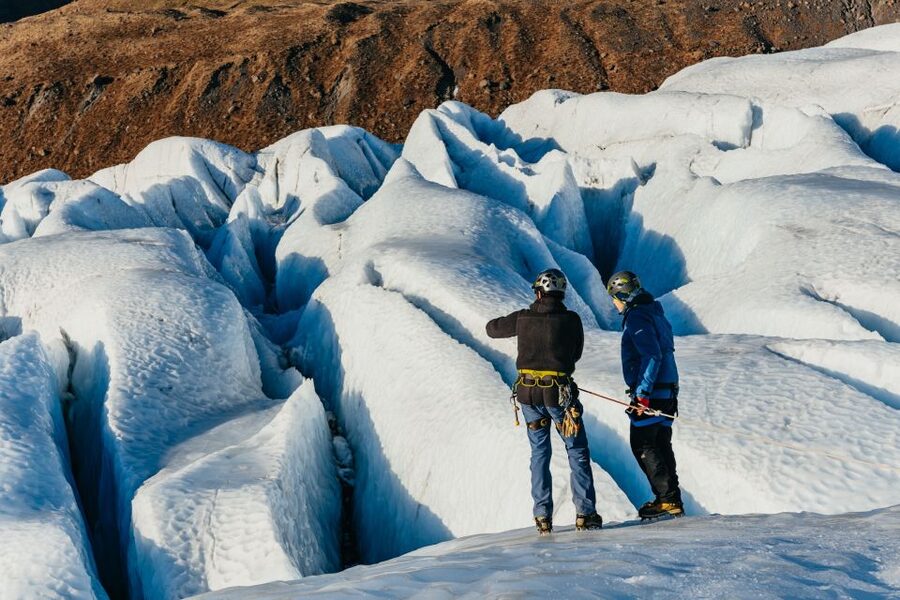 Skaftafell: Falljokull Glacier Easy Group Hike - Learning to move safely on Falljökull