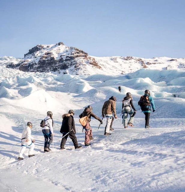 Skaftafell: Ice Cave Tour and Glacier Hike - The short ride and the walk to the glacier