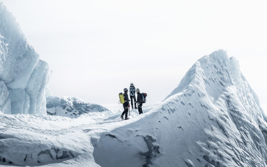 Skaftafell National Park: Falljokull Glacier Advanced Hike - How hard is the advanced hike?