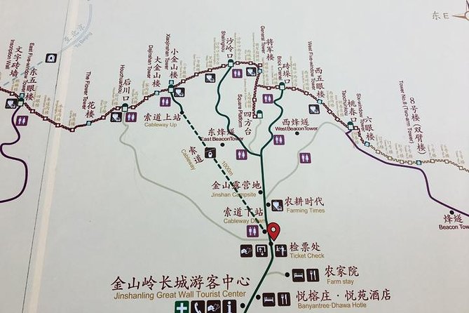 Small Group 6km hiking Jinshanling Great Wall EN speaking driver - The early Beijing pickup and long road journey