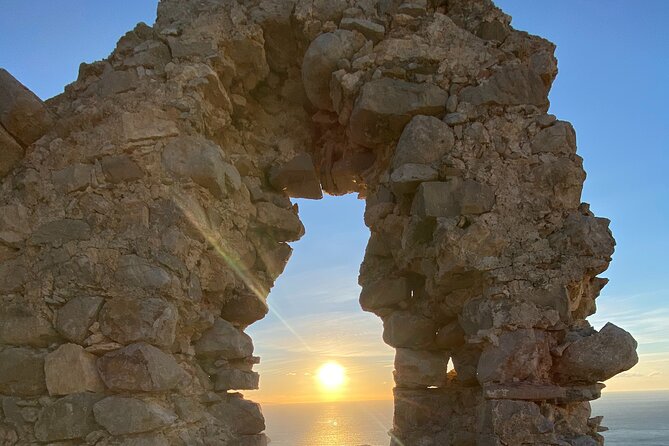 Small Group Hiking Sunset in Monolithos - Key points at a glance