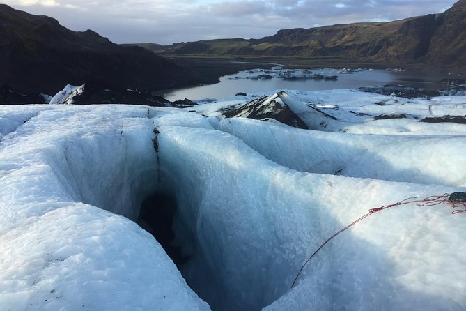 Solheimajokull Glacier 3-Hour Small-Group Hike - The view toward Eyjafjallajökull