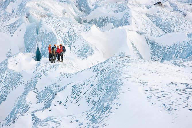 Sólheimajökull Glacier Hike & Ice Climbing Intro - Small Group - Reykjavík departures and the two waterfalls